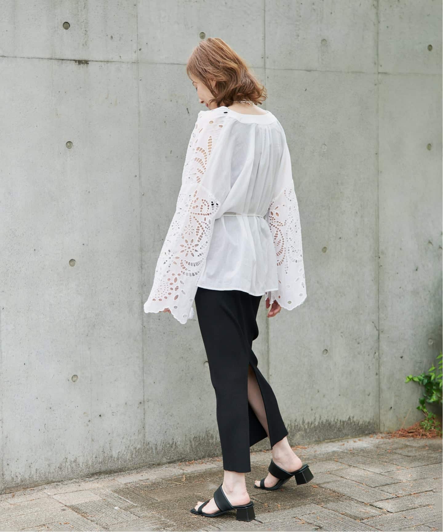 予約》シフリー刺繍ブラウス（シャツ／ブラウス）｜VERMEIL par iena