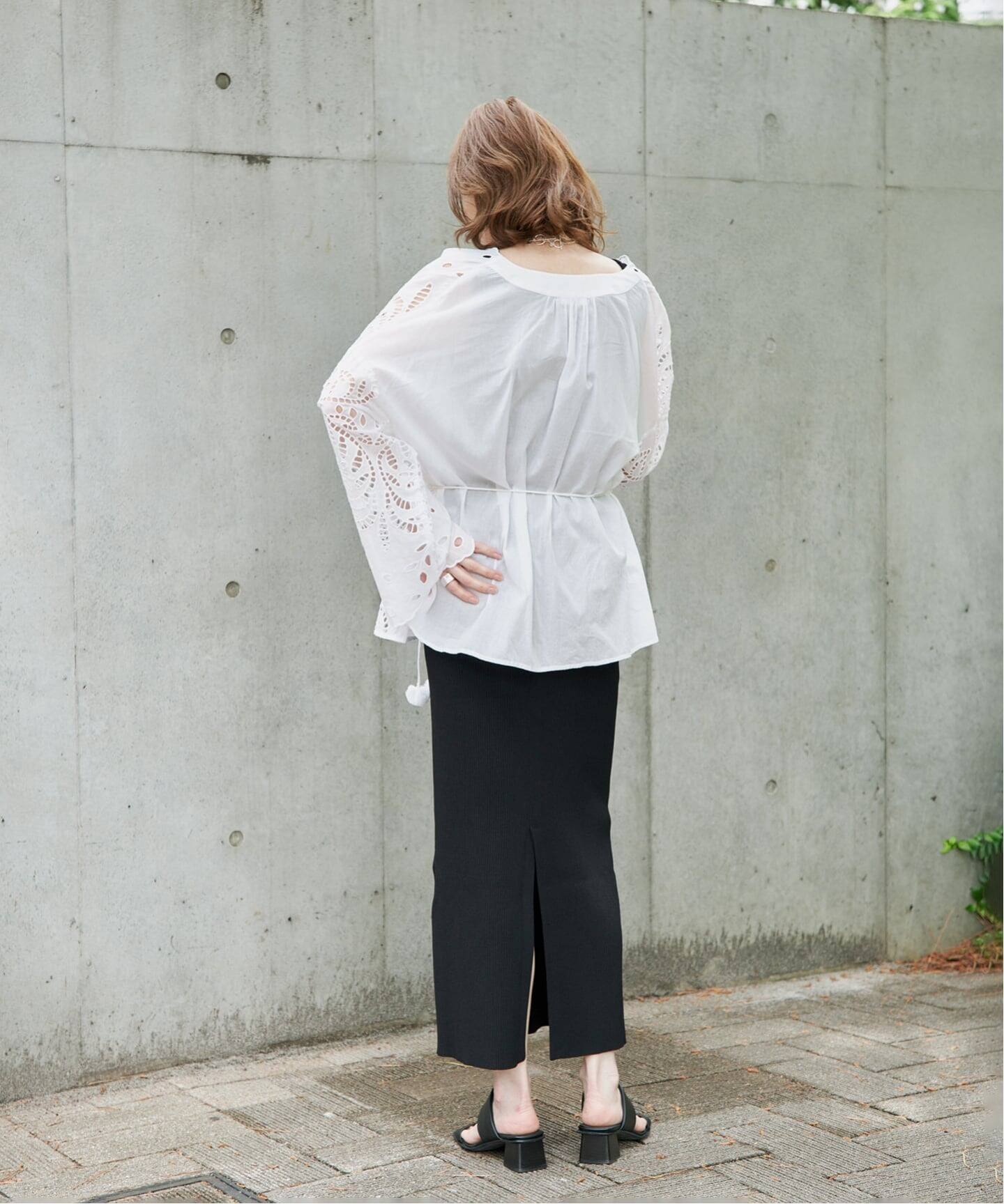 シフリー刺繍ブラウス（シャツ／ブラウス）｜VERMEIL par iena