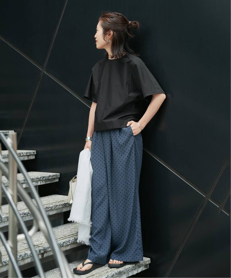 cotton back satin T-ブラウス（シャツ／ブラウス）｜VERMEIL par iena 