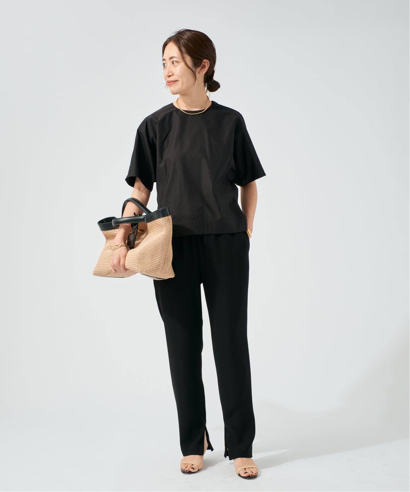 cotton back satin T-ブラウス（シャツ／ブラウス）｜VERMEIL par iena