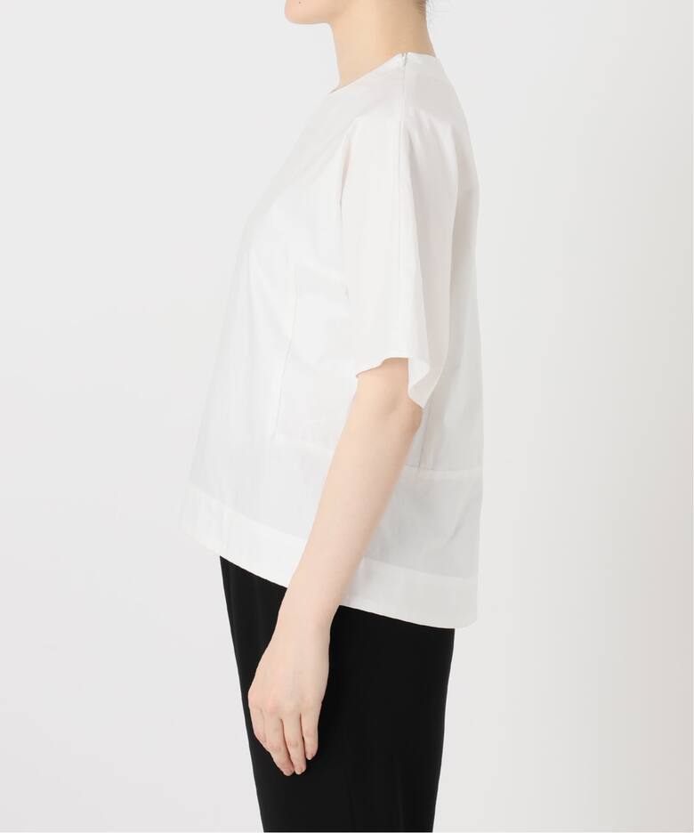 cotton back satin T-ブラウス（シャツ／ブラウス）｜VERMEIL par iena 