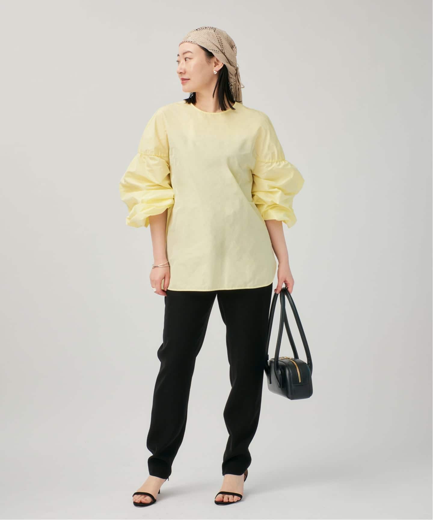 SAQUI サキ Lemon Taffeta ブラウス 26SS12（シャツ／ブラウス