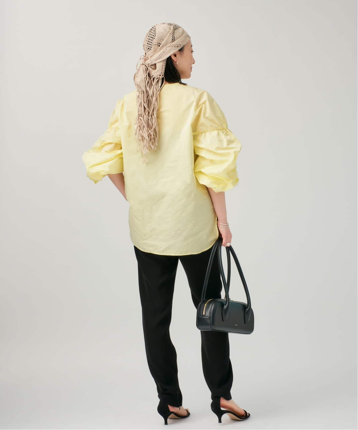 予約》SAQUI サキ Lemon Taffeta ブラウス 26SS12（シャツ／ブラウス