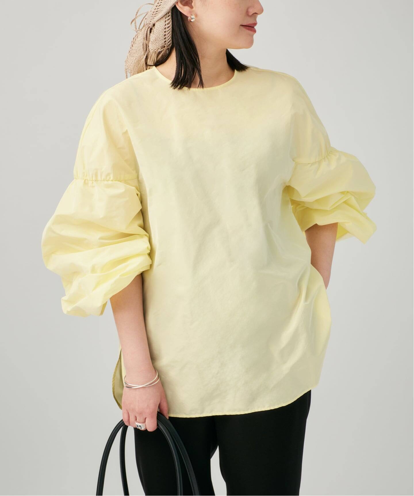 SAQUI サキ Lemon Taffeta ブラウス 26SS12（シャツ／ブラウス 