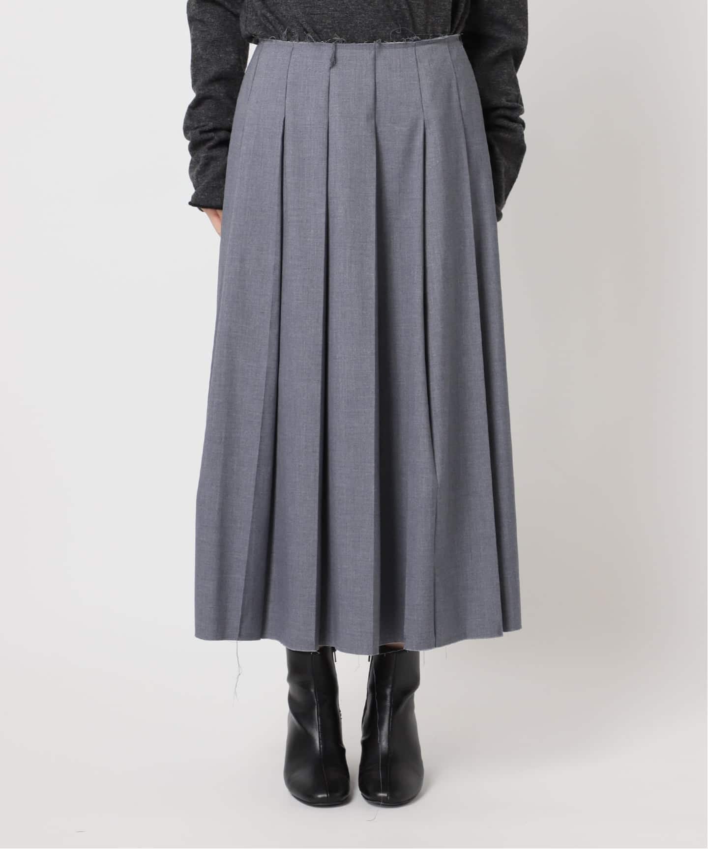 追加2》TR PLEATS スカート（ロング・マキシ丈スカート）｜CITYSHOP