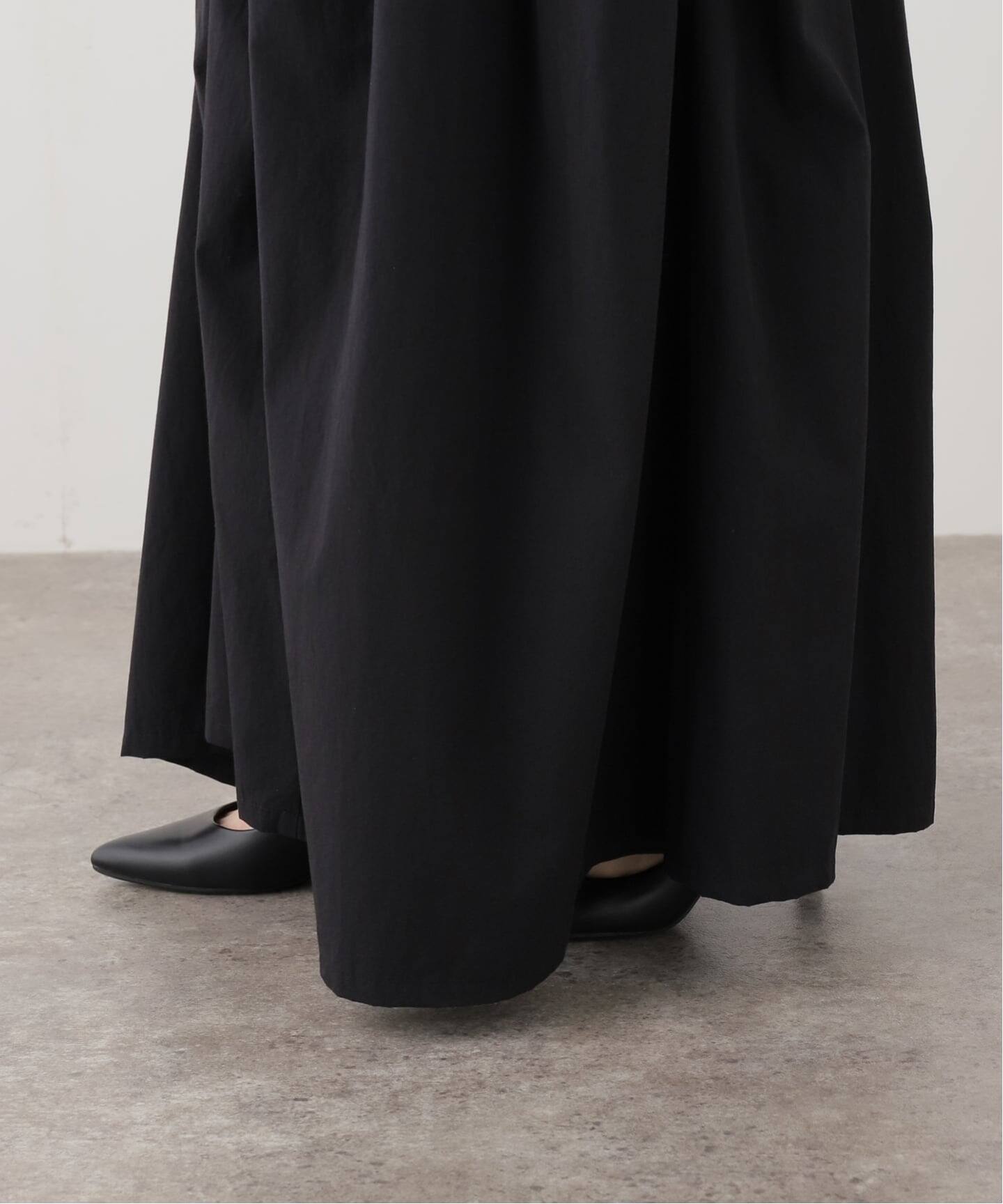 MARGE COTTON CORSET DETAIL GATHERED SKIRT 1012-0105-033：スカート