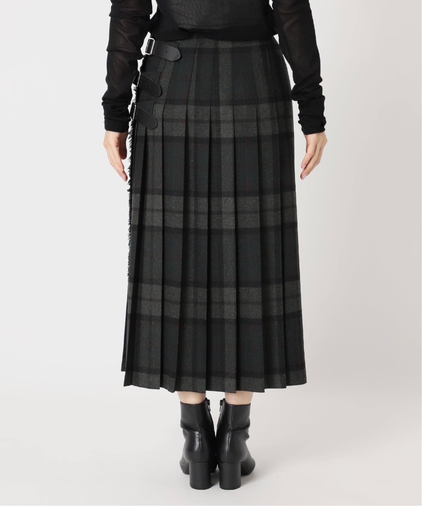 O'NEIL OF DUBRIN 別注 FrontPleated FashionLong[SIZE10]：スカート