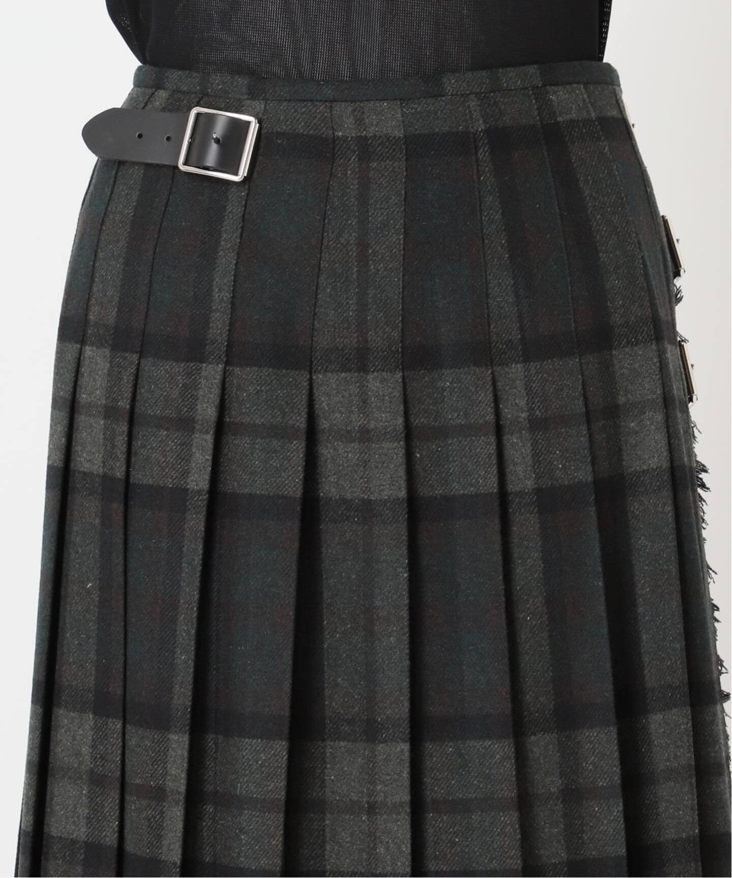 O'NEIL OF DUBRIN 別注 FrontPleated FashionLong[SIZE10]：スカート