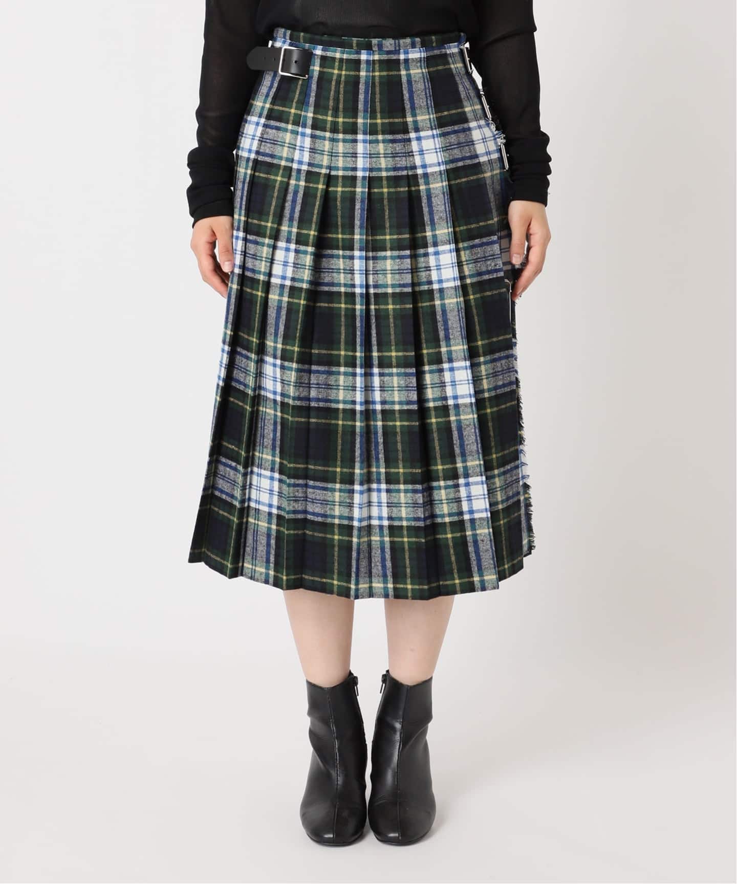 O'NEIL OF DUBRIN 別注 FrontPleated FashionLong[SIZE8]：スカート