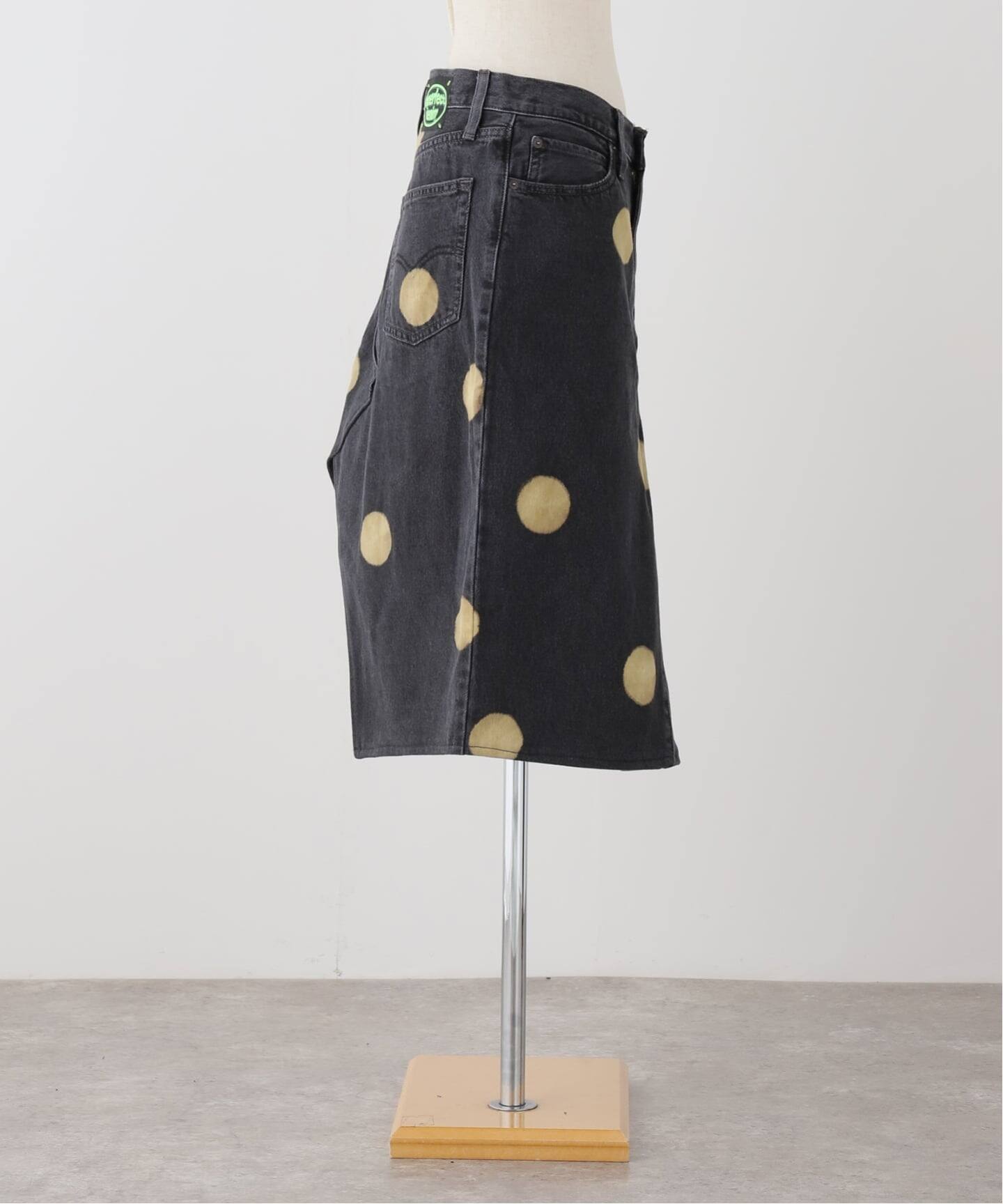 inperfect denim ミニスカート cityshop別注 INPERFECT DENIM STRAIGHT SKIRT：デニムスカート（デニムスカート