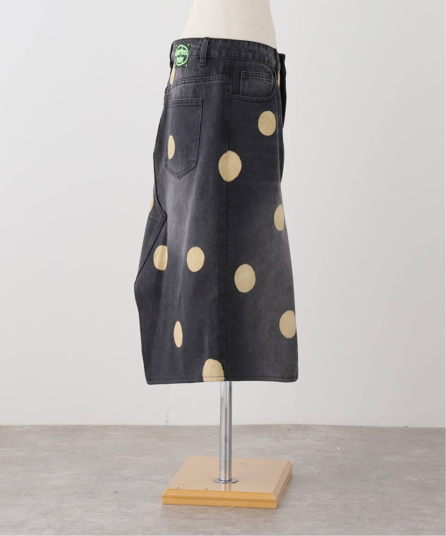 inperfect denim インパーフェクト デニム　ミニスカート INPERFECT DENIM STRAIGHT SKIRT：デニムスカート（デニムスカート