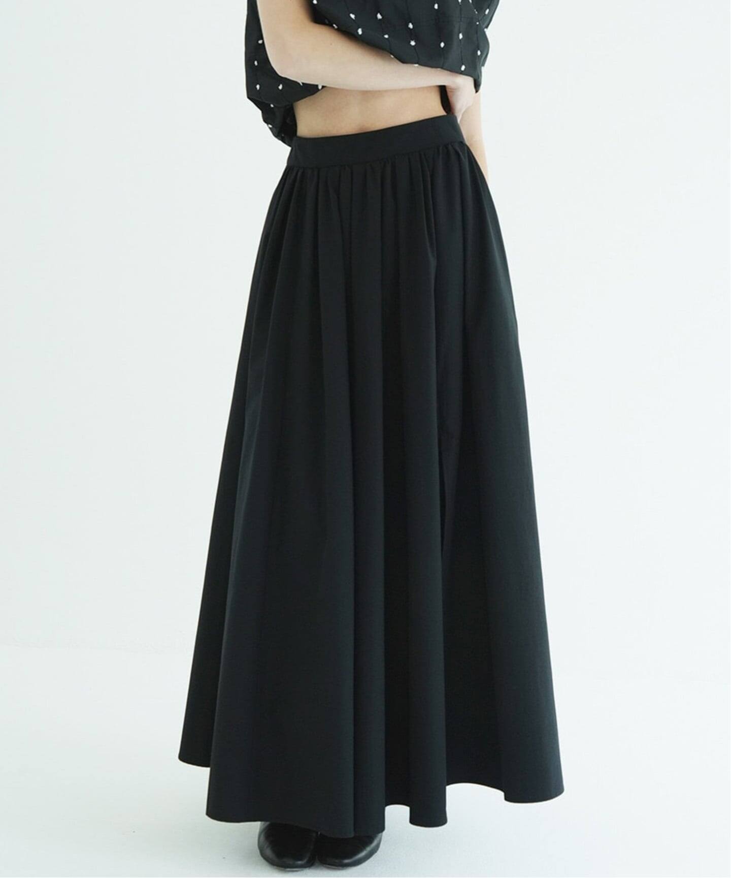CLANE SLIT FLARE SKIRT（ロング・マキシ丈スカート）｜BOICE FROM
