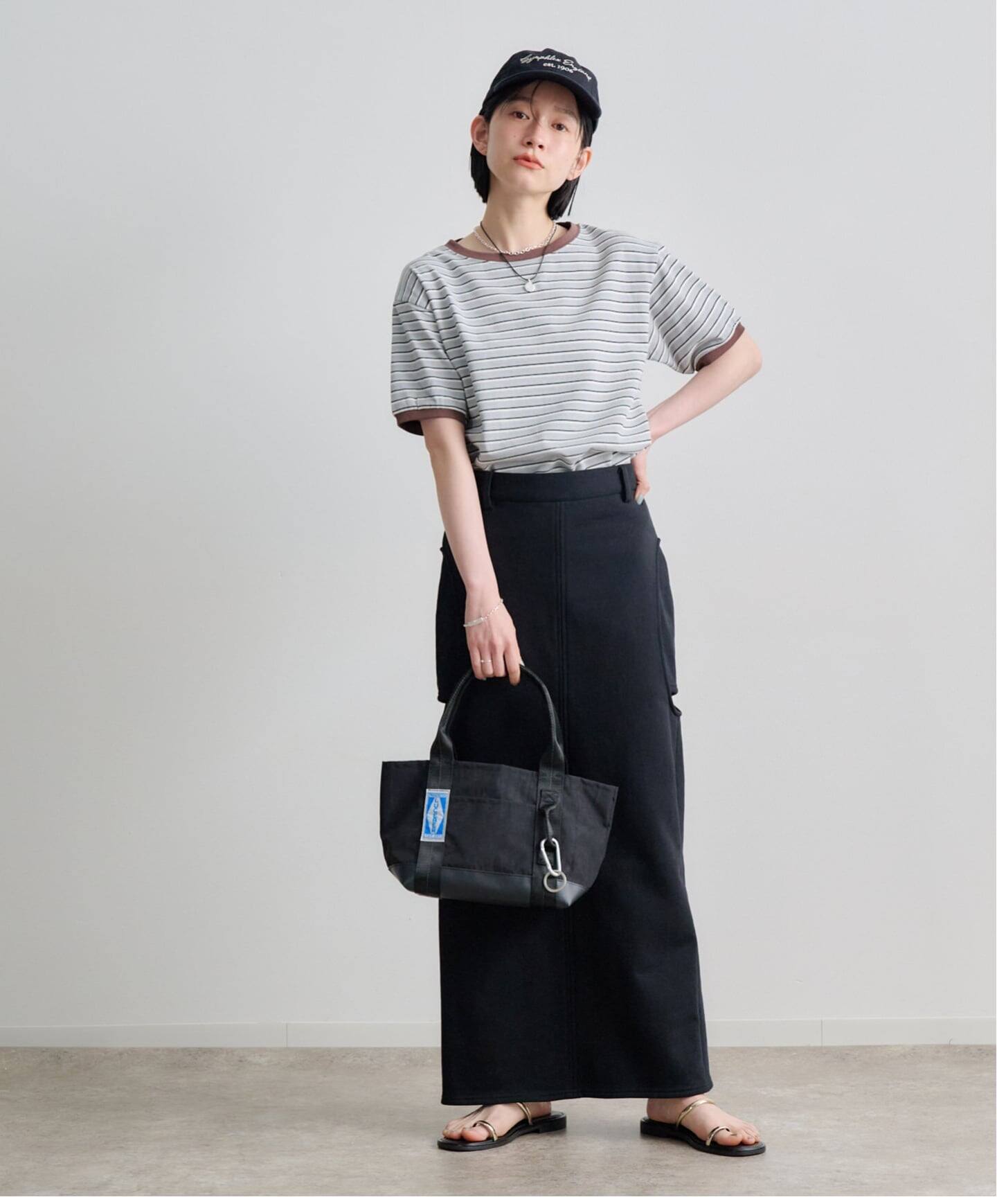 CLANE CIRCLE CUT SWEAT SKIRT（ロング・マキシ丈スカート）｜BOICE