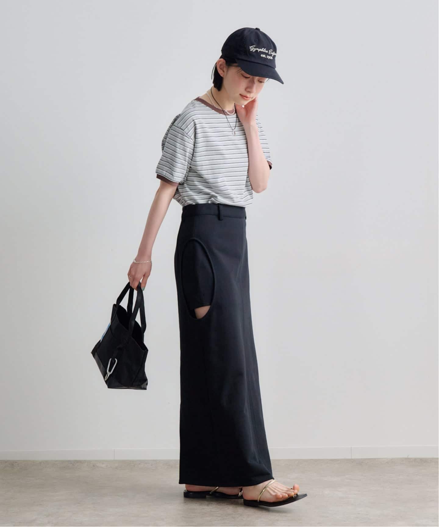 CLANE CIRCLE CUT SWEAT SKIRT（ロング・マキシ丈スカート）｜BOICE
