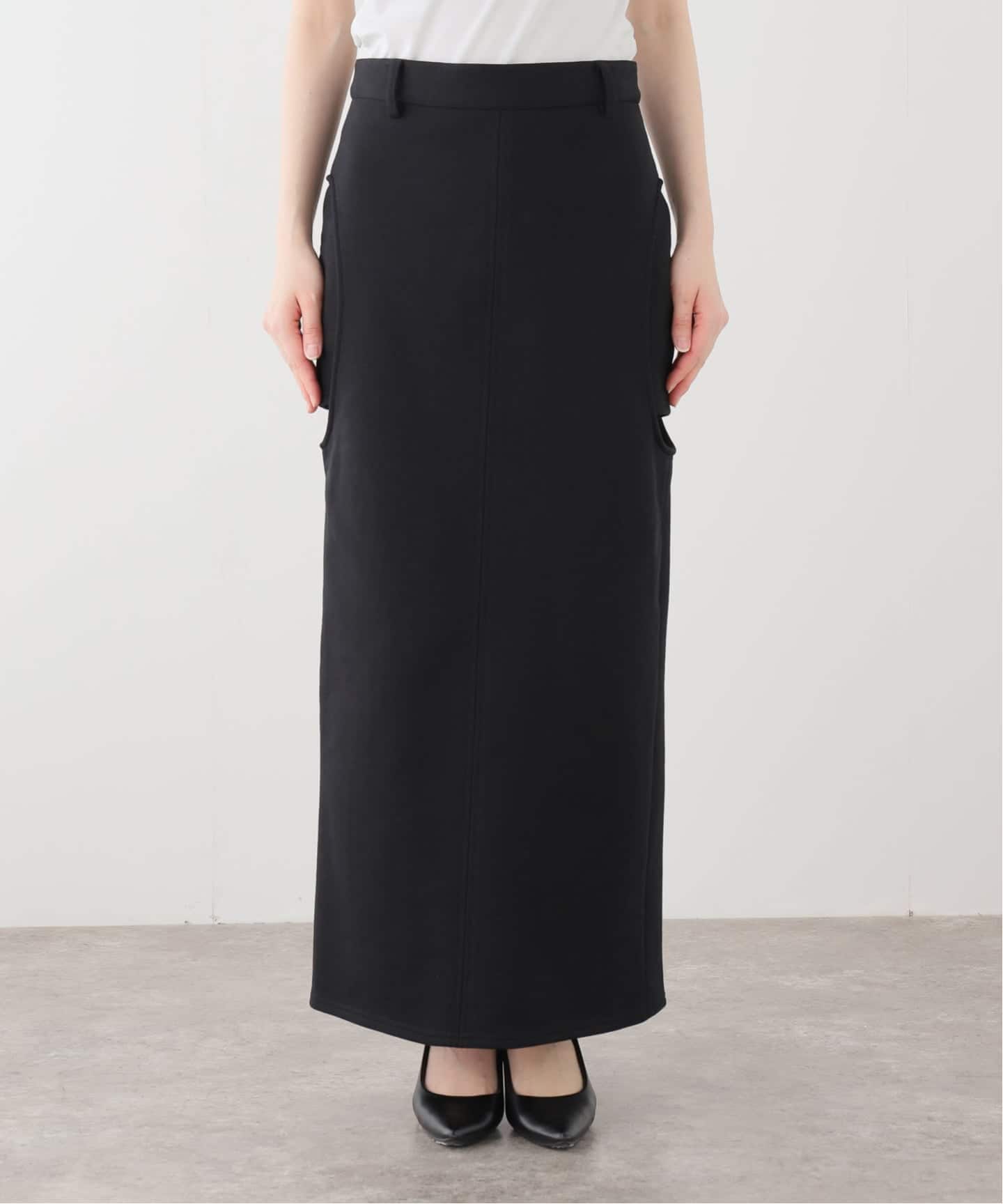 CLANE CIRCLE CUT SWEAT SKIRT（ロング・マキシ丈スカート）｜BOICE