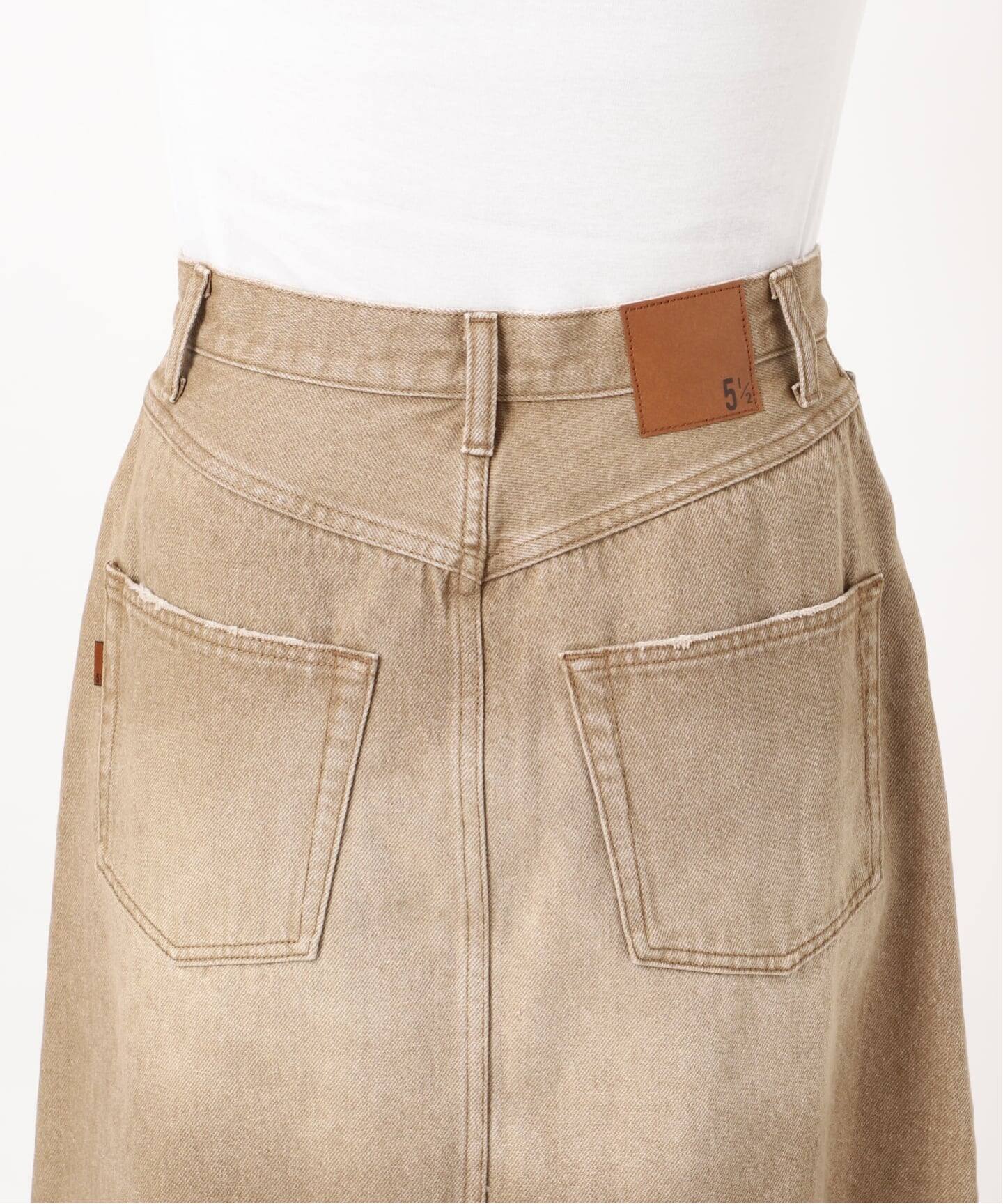 5 1/2 TRAPEZE LINE SKIRT（デニムスカート）｜Spick & Span（スピック