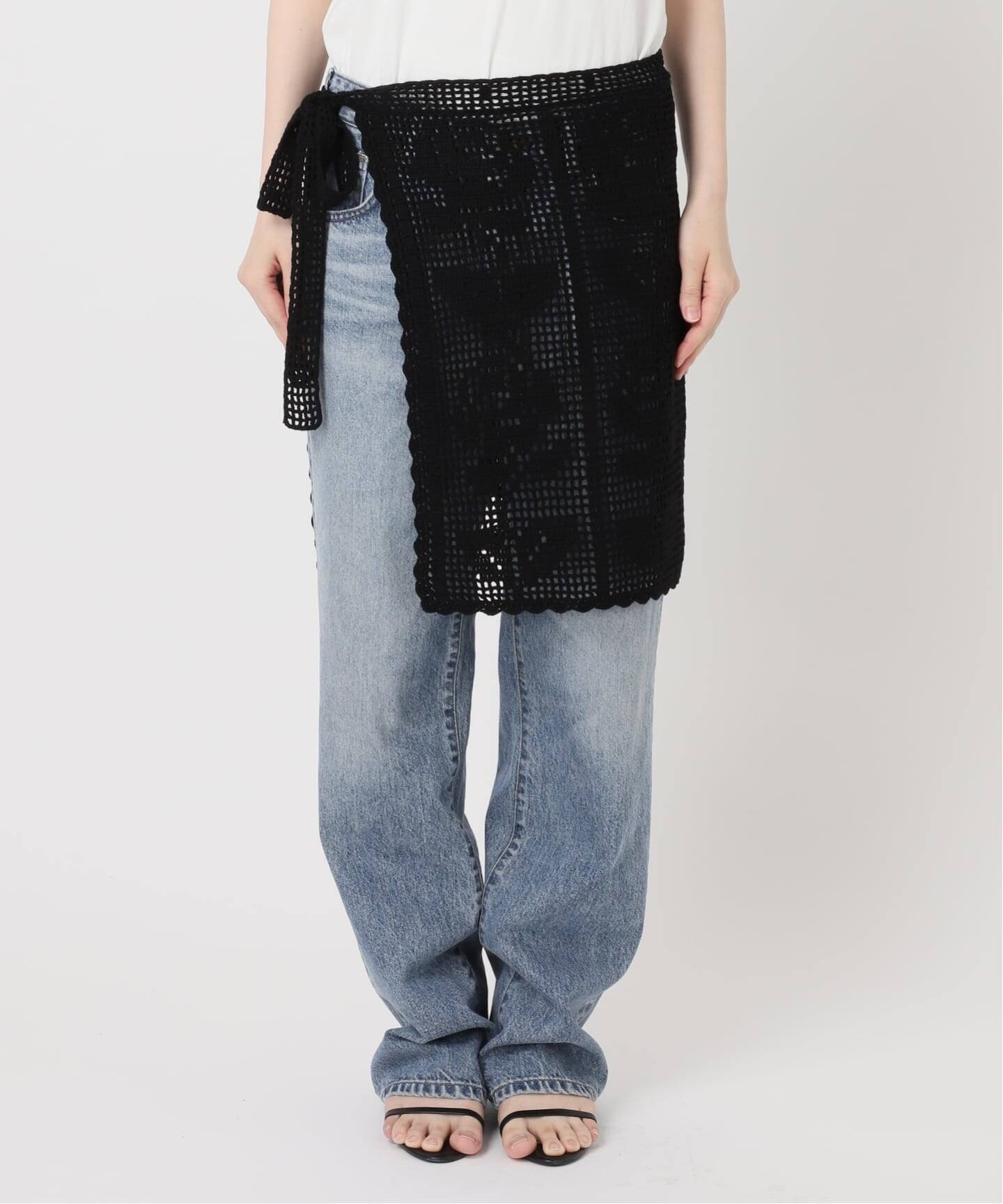a&m かぎ針ニットラップスカート（その他スカート）｜Spick & Span