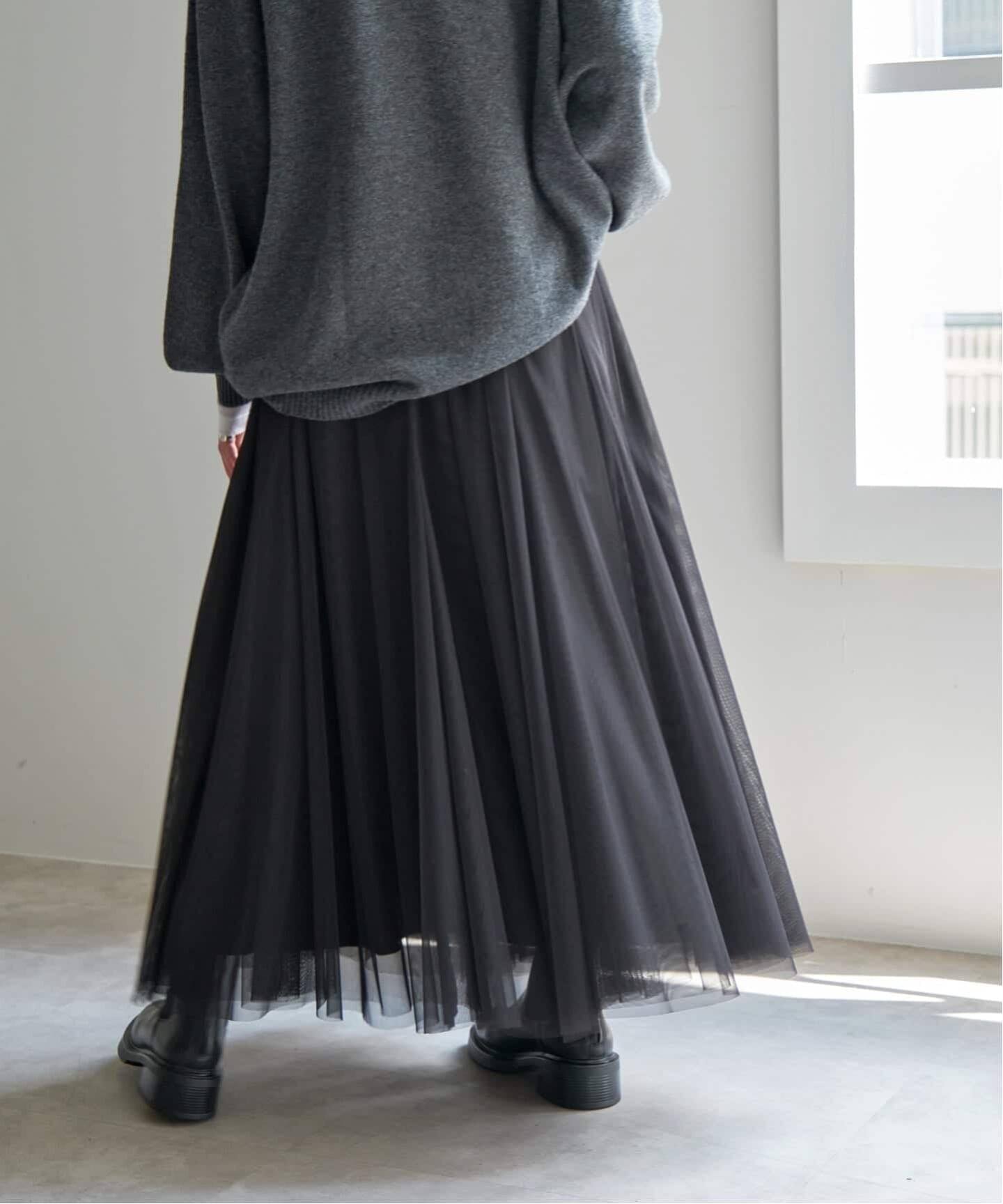 追加》チュールスカート（ロング・マキシ丈スカート）｜Spick & Span 