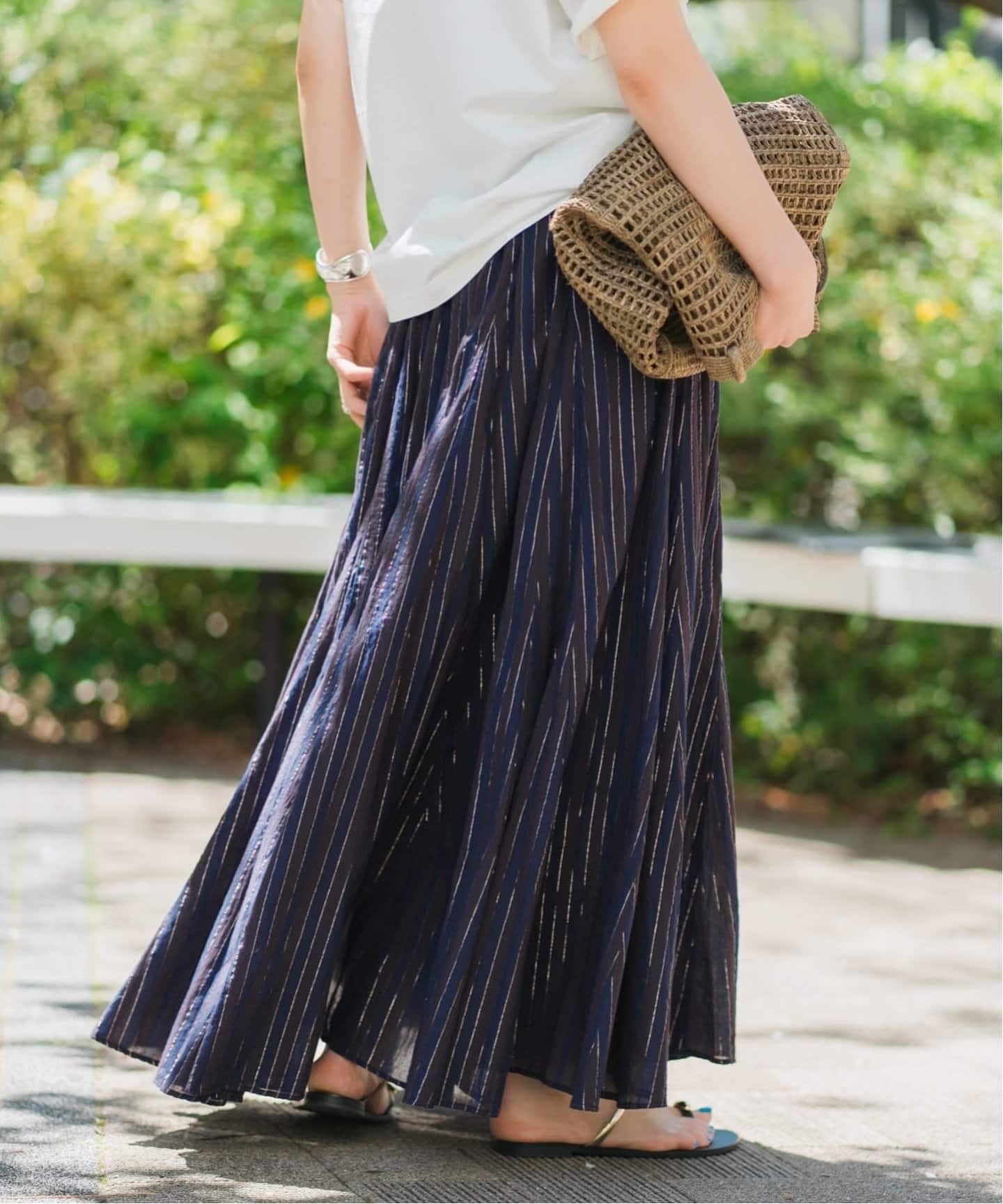 Spick &Span HYU ギャザーフレアスカート HYU ギャザーフレアスカート（ロング・マキシ丈スカート）｜Spick and