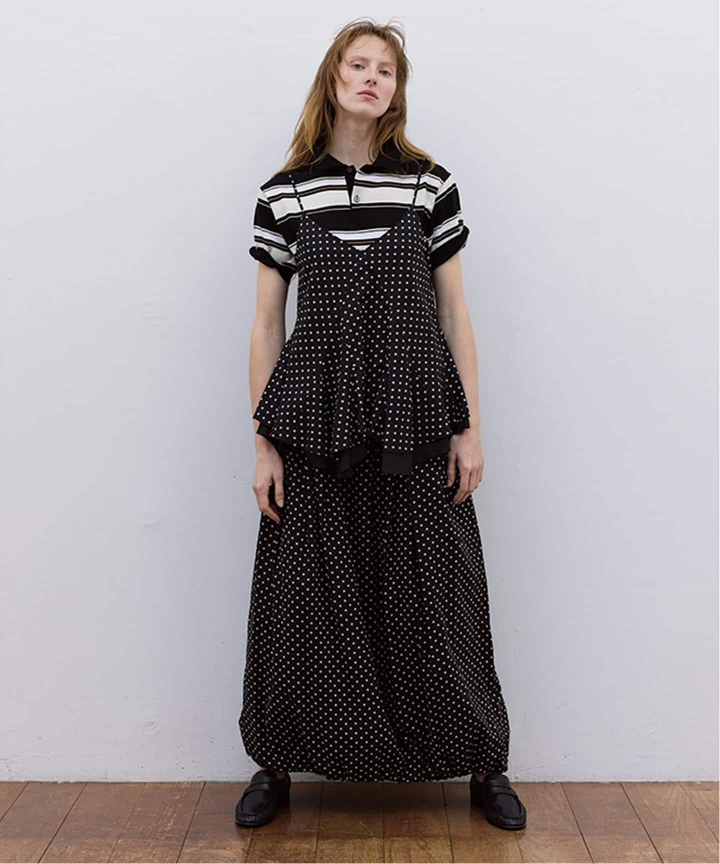 一部店舗+WEB限定》Glyph Polka dot Balloon Skirt（ロング・マキシ丈