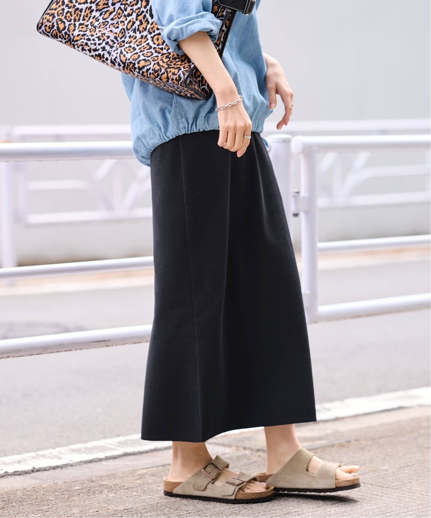 ≪WEB限定 / 追加≫フルニードルニットミディスカート（ロング・マキシ 