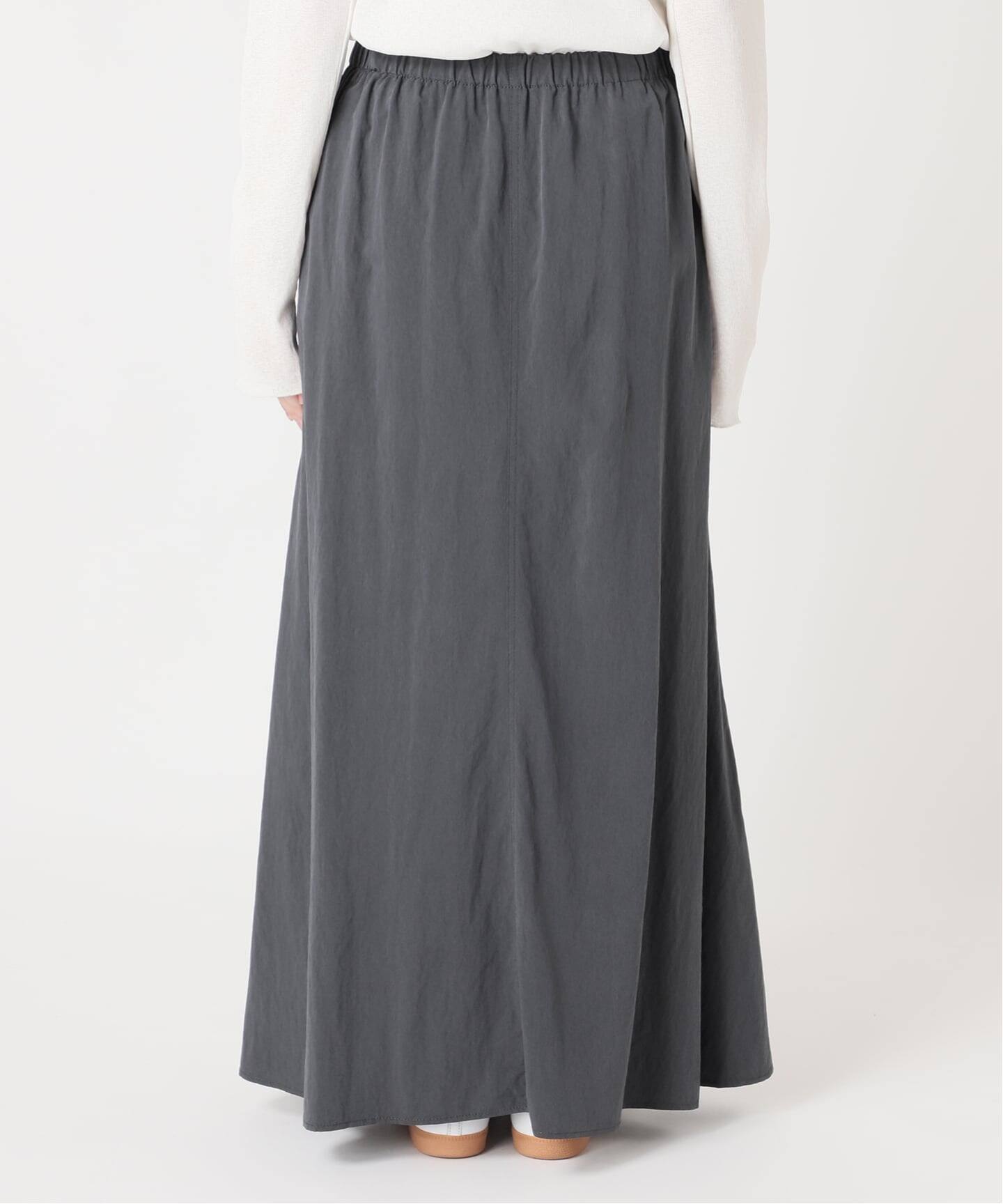 ヴィンテージライクセミフレアスカート（ロング・マキシ丈スカート