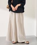 ヴィンテージライクセミフレアスカート