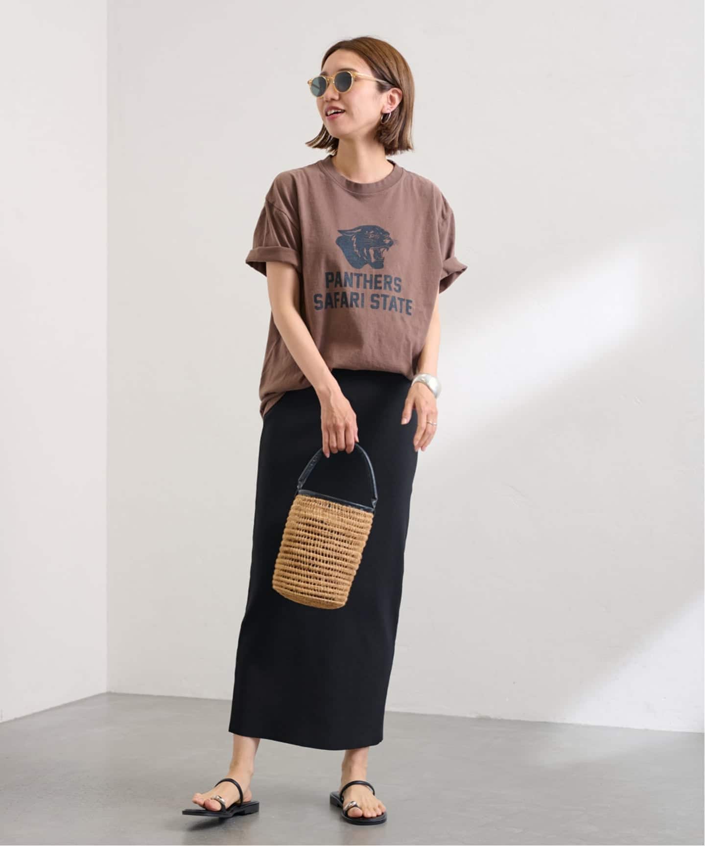 ≪追加 / 洗濯機洗い可能≫VIS-NYフルニードルタイトスカート（ロング