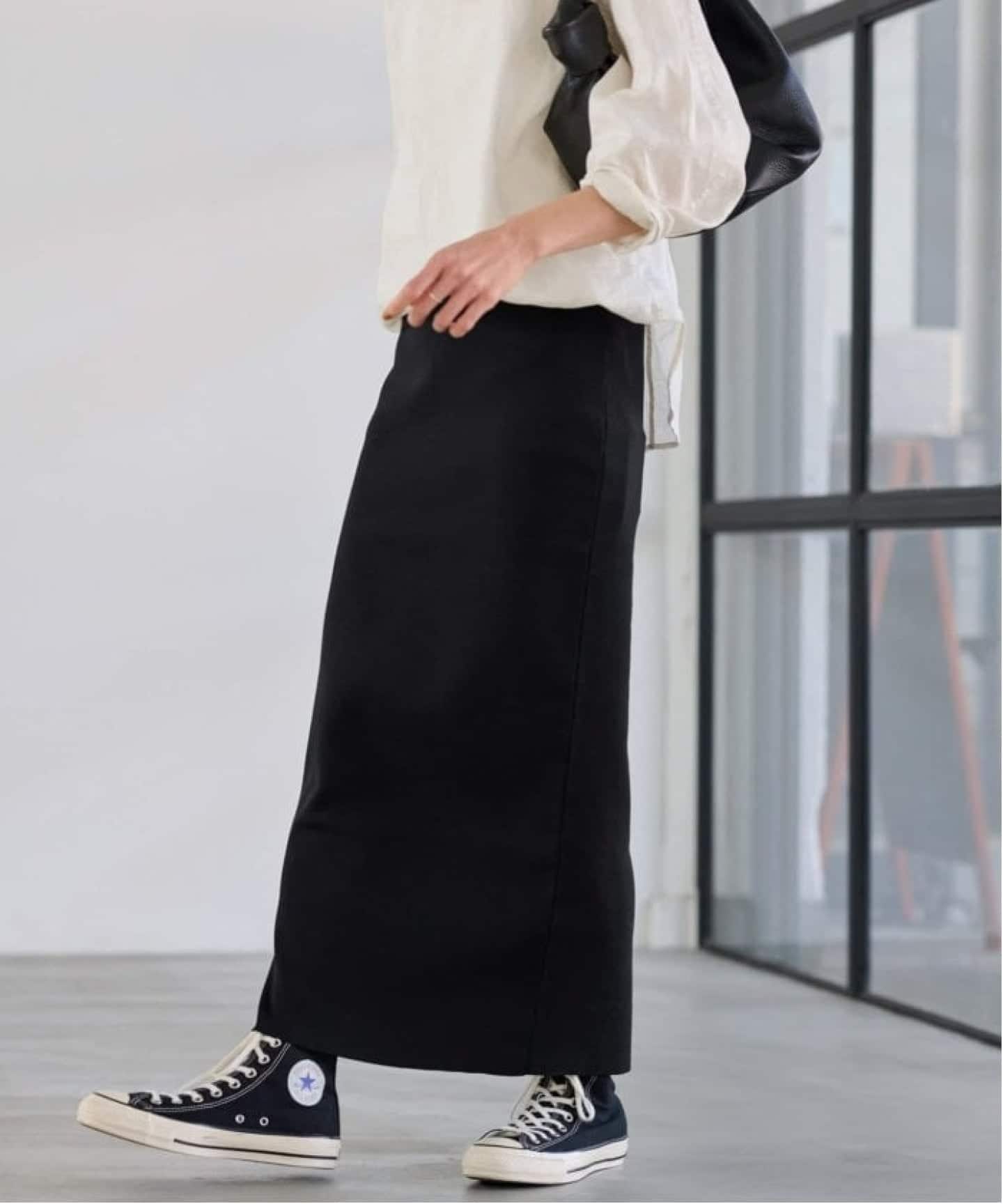 ≪追加予約 / 洗濯機洗い可能≫VIS-NYフルニードルタイトスカート