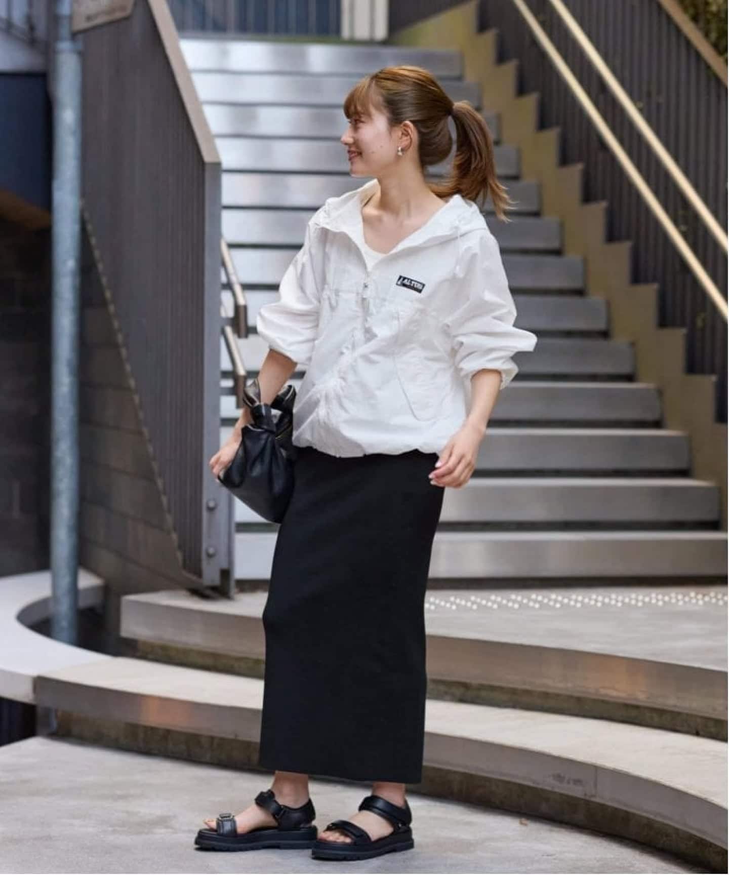 ≪追加 / 洗濯機洗い可能≫VIS-NYフルニードルタイトスカート（ロング