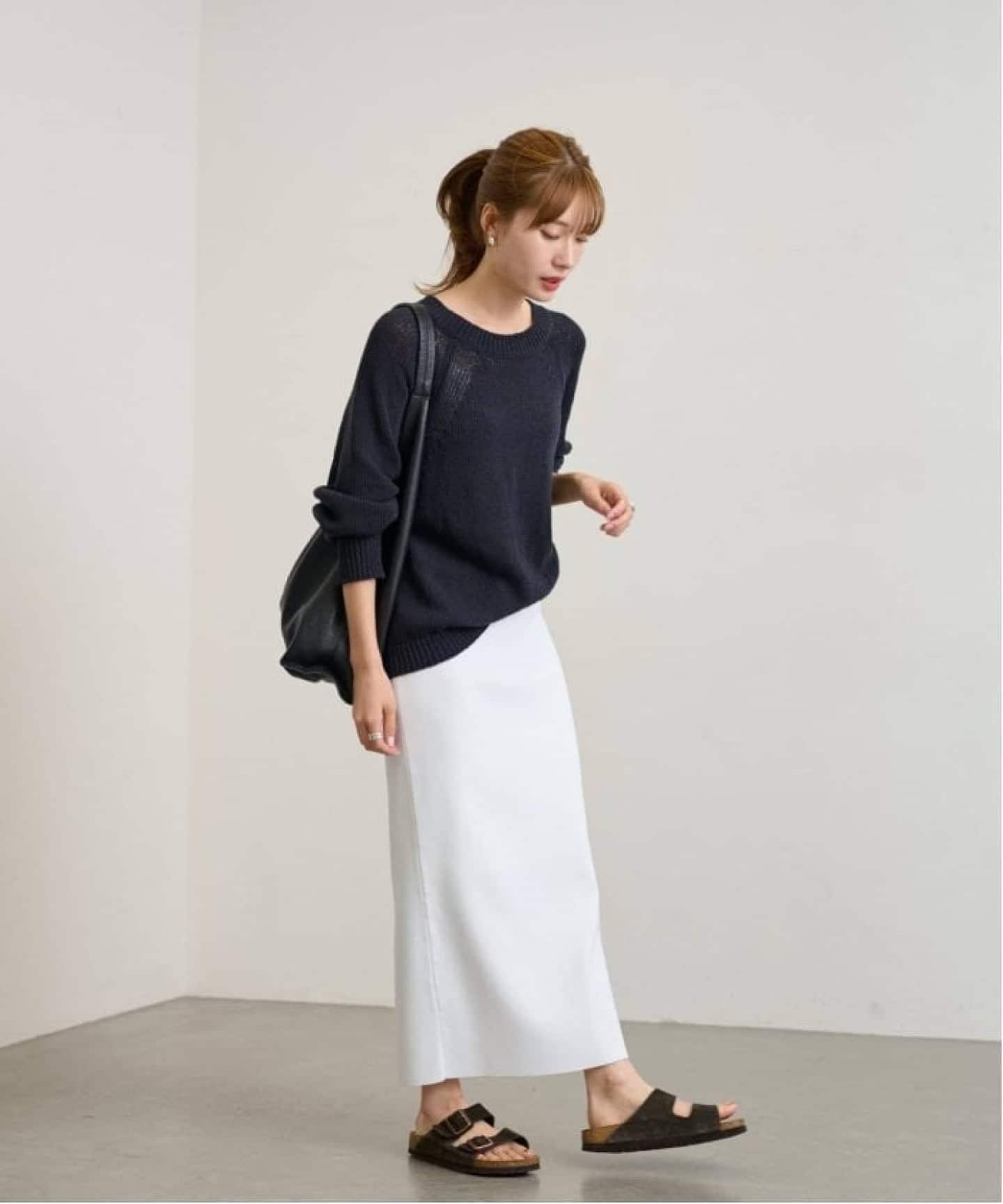 ≪追加予約 / 洗濯機洗い可能≫VIS-NYフルニードルタイトスカート