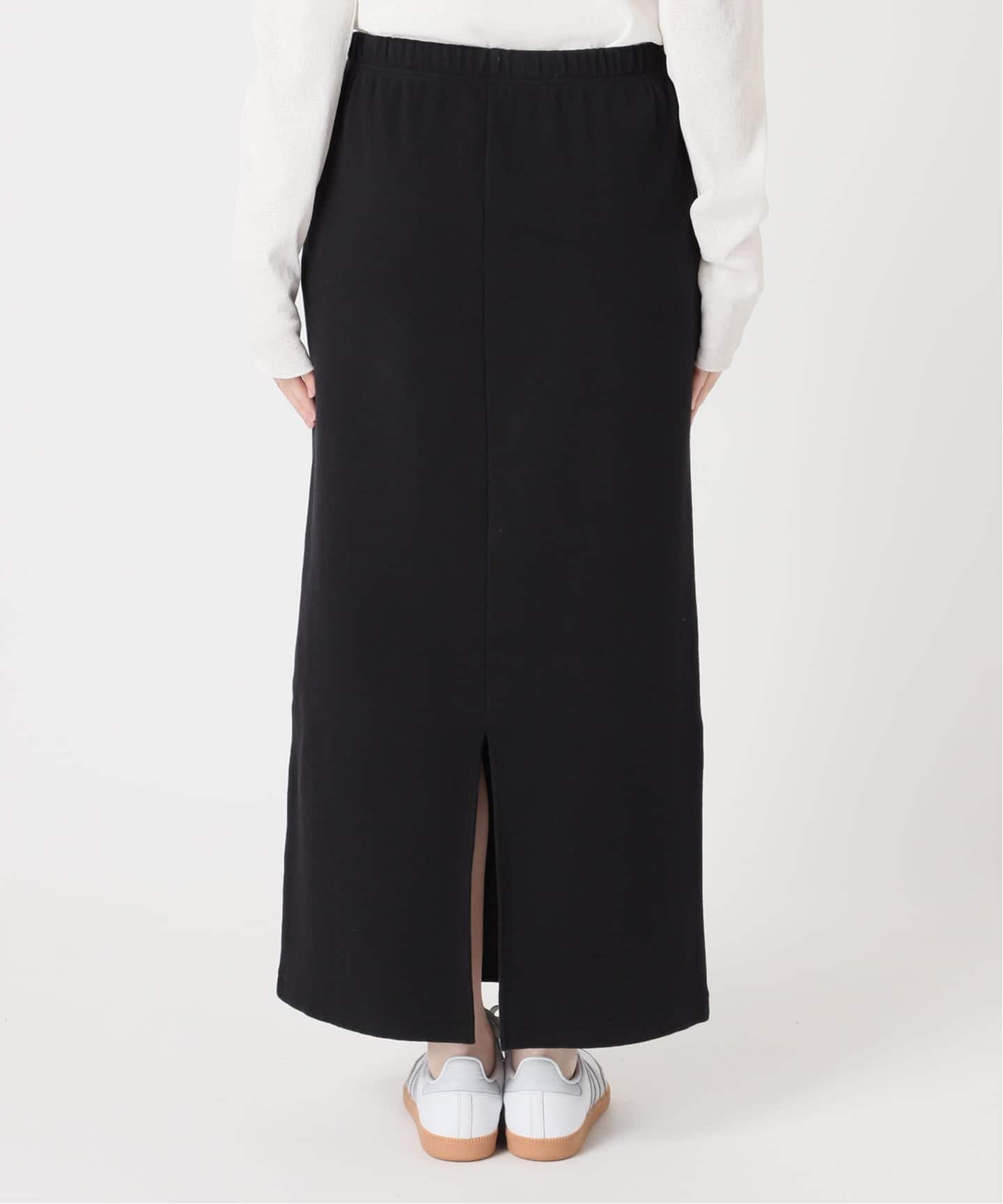 ≪手洗い可≫コットンリブスカート（ロング・マキシ丈スカート