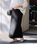 ≪手洗い可≫コットンリブスカート