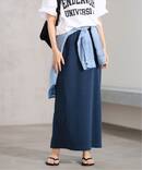 ≪手洗い可 / 予約≫コットンリブスカート