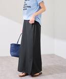 TWストライプバイアススカート