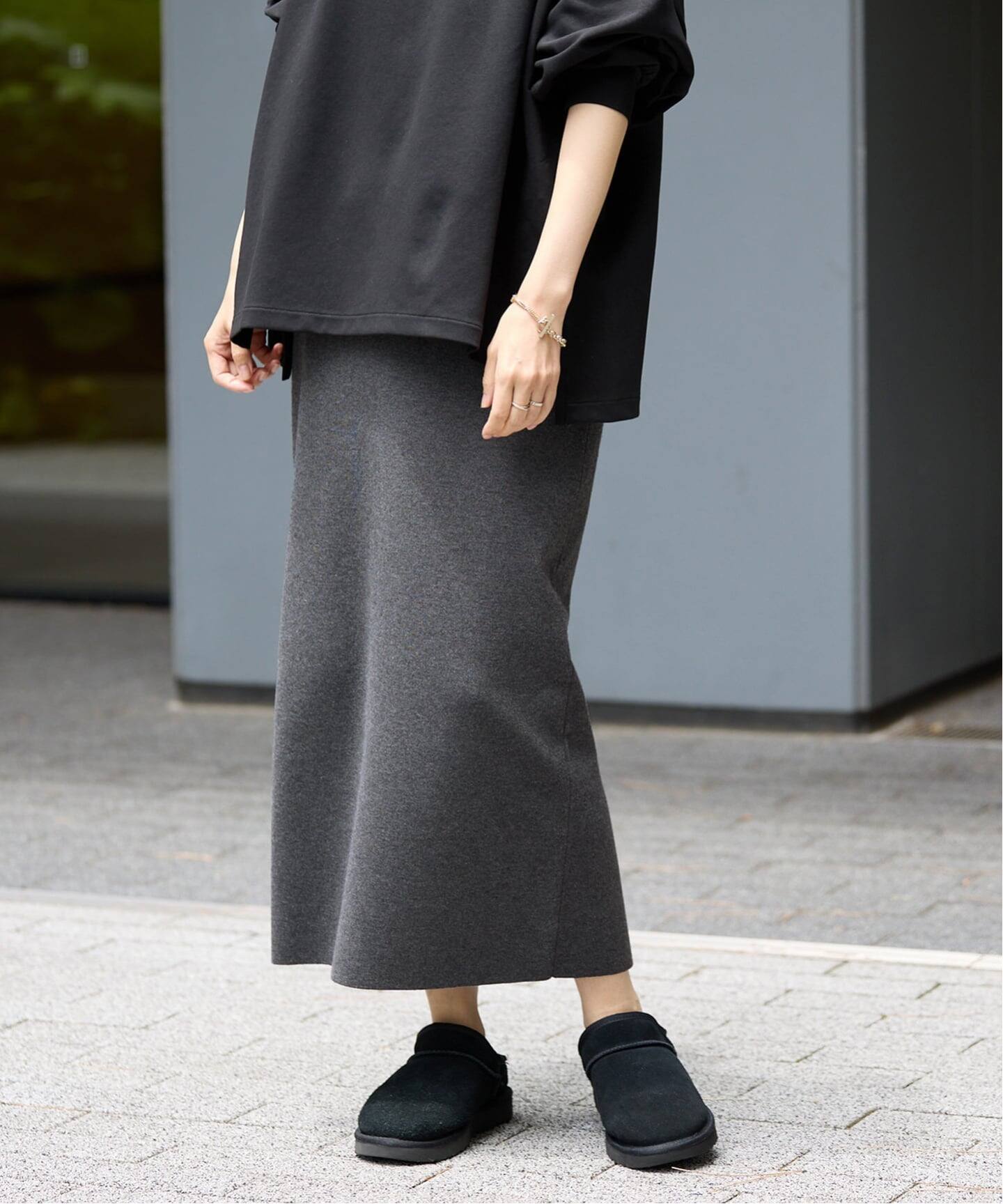 ≪一部カラーWEB限定 / 追加予約≫総針タイトスカート（ロング・マキシ