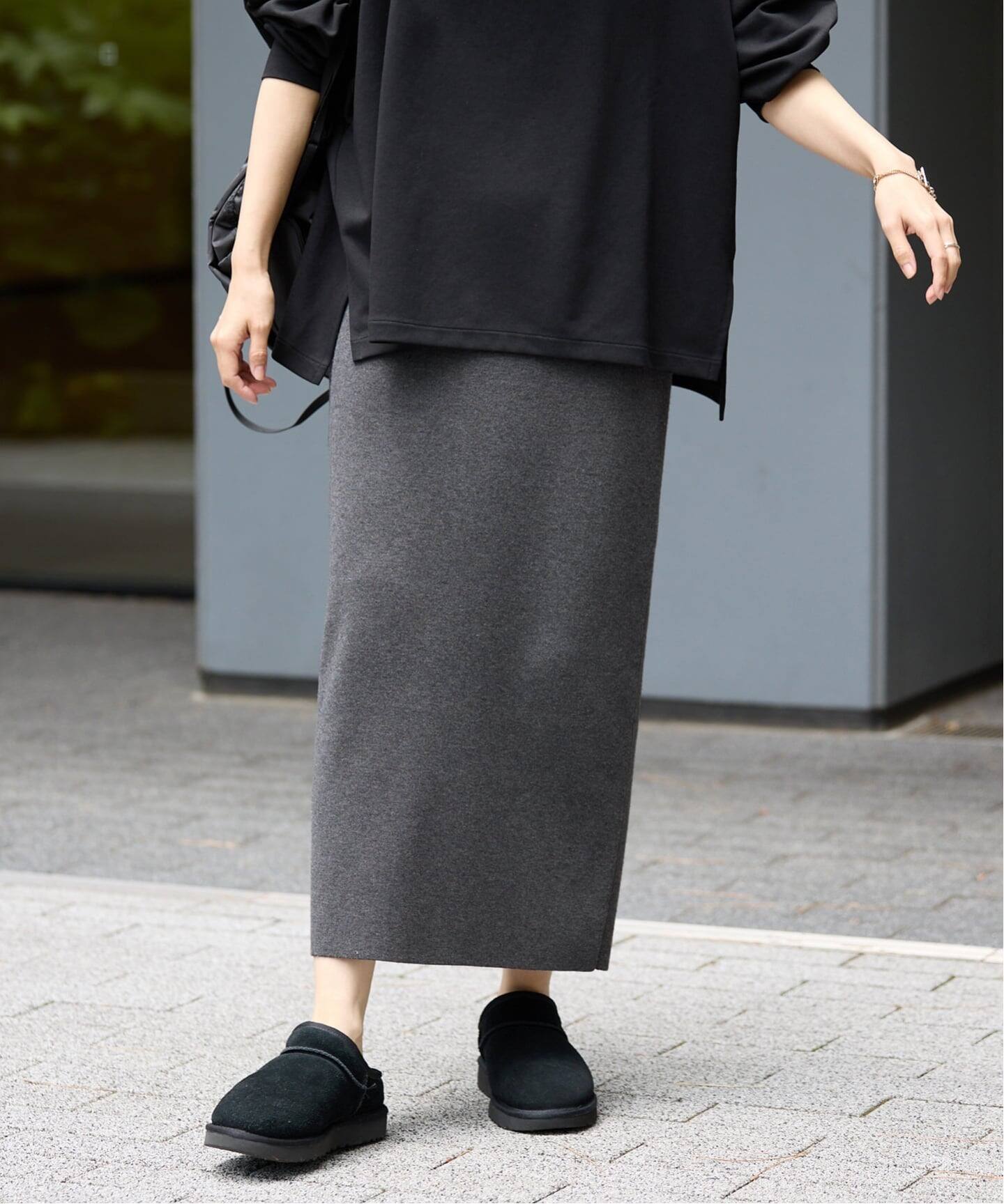 ≪一部カラーWEB限定 / 追加予約≫総針タイトスカート（ロング・マキシ