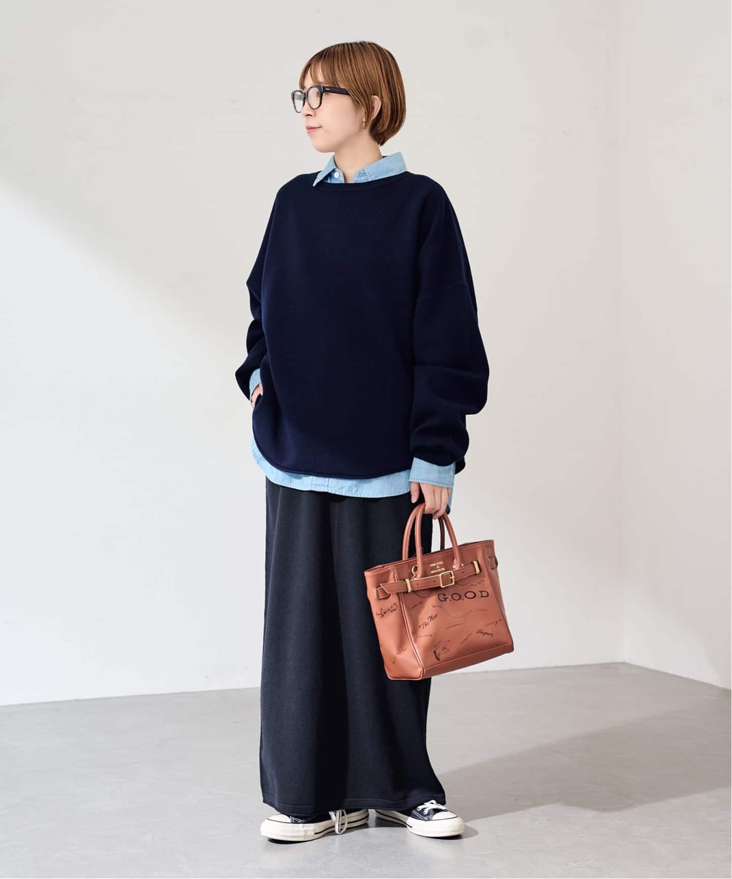 ≪予約≫ウォッシャブルニットスカート（ロング・マキシ丈スカート