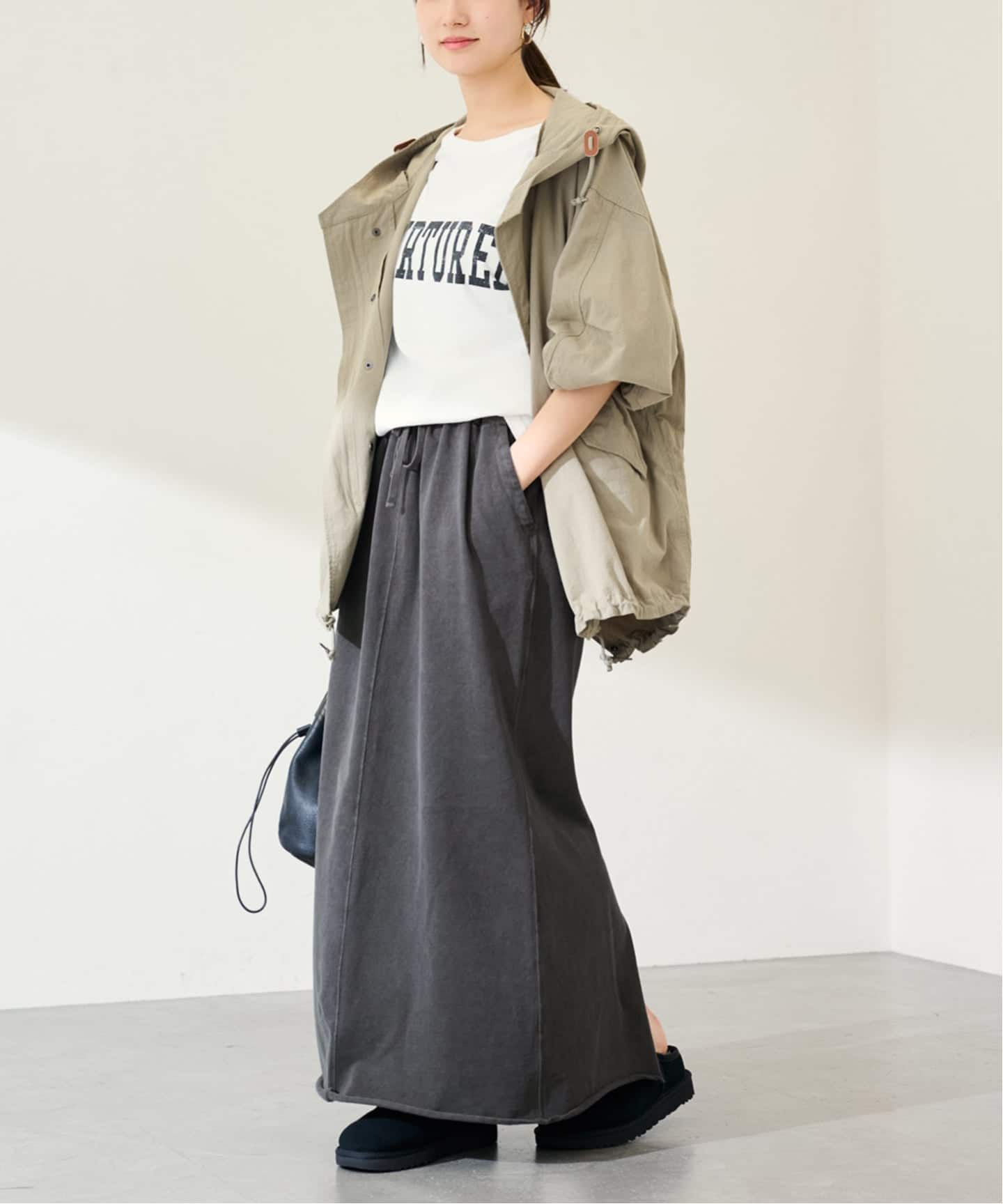 ≪追加≫ウェットオゾン加工スカート（ロング・マキシ丈スカート