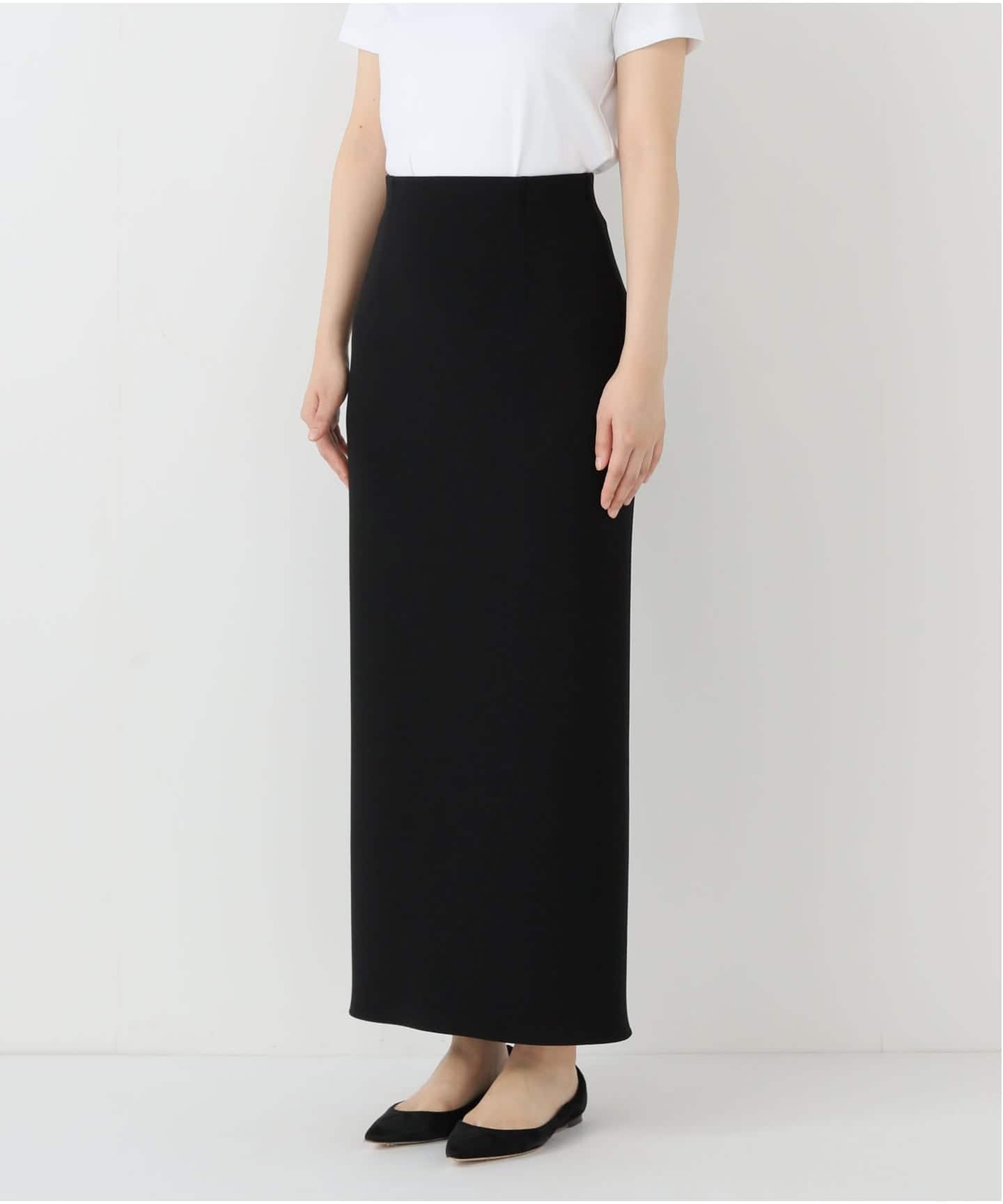 追加》【洗える】コンフォートジャージーライクタイトスカート8