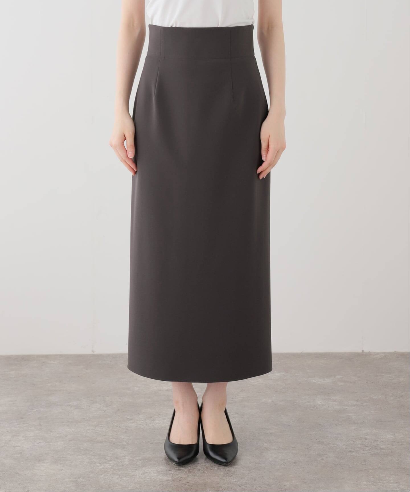 WEB&有楽町店限定・追加》ジャージーライクカラータイトスカート