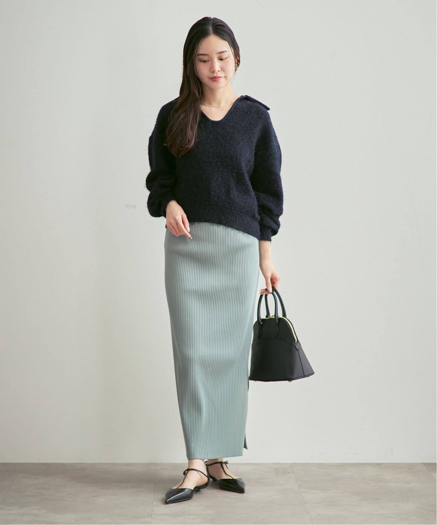 追加・WEB限定カラー》トタンテレコタイトスカート（ロング・マキシ丈