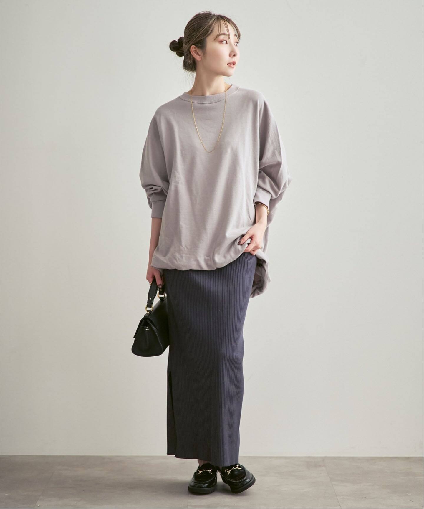 追加・WEB限定カラー》トタンテレコタイトスカート（ロング・マキシ丈