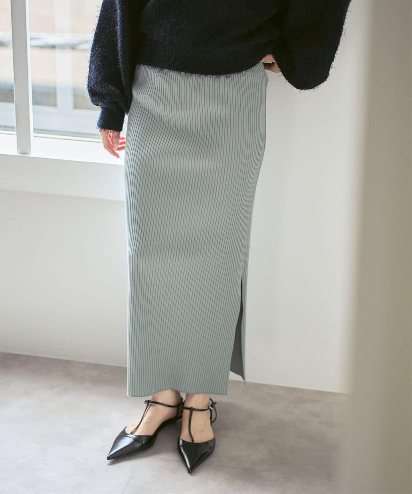 26SS先行追加予約・WEB限定カラー》トタンテレコタイトスカート