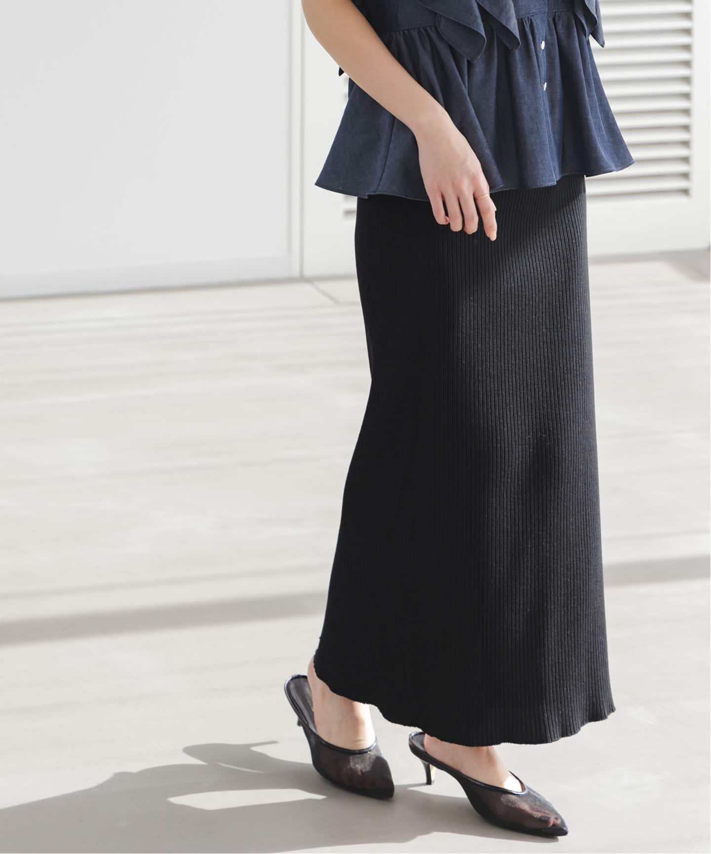 追加予約2》トタンテレコタイトスカート（ロング・マキシ丈スカート