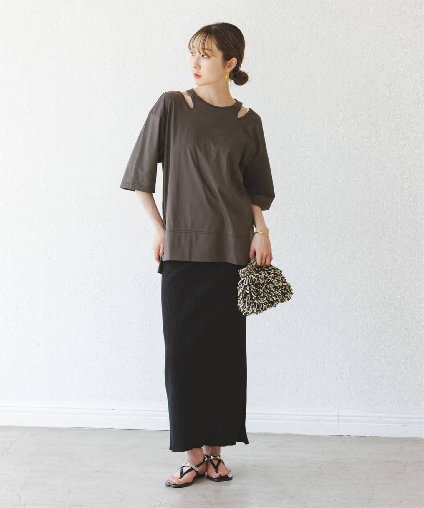 追加予約2》トタンテレコタイトスカート（ロング・マキシ丈スカート