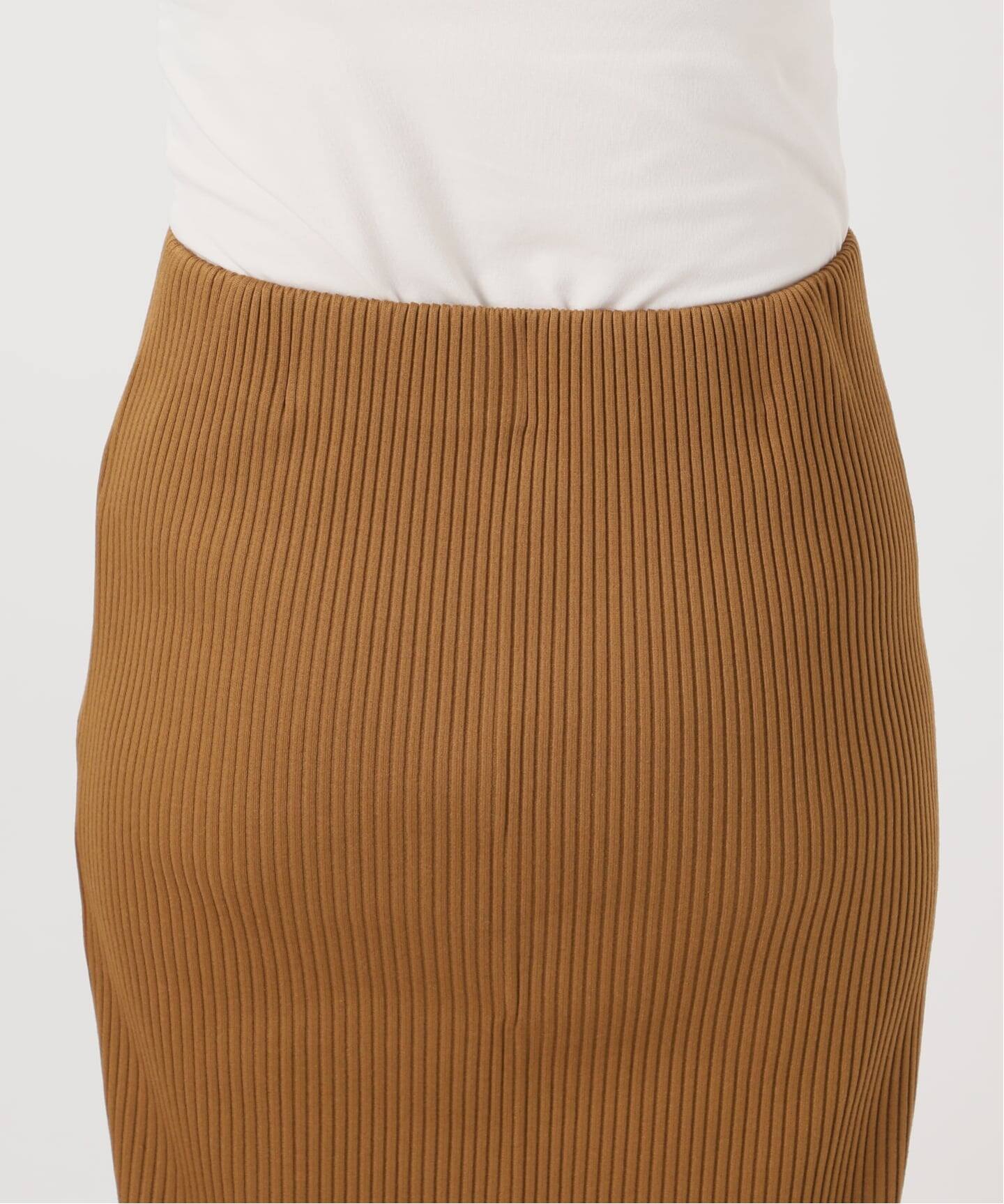 新品　ノーブル　トタンテレコタイトスカート　40 キャメル 追加予約2》トタンテレコタイトスカート（ロング・マキシ丈スカート