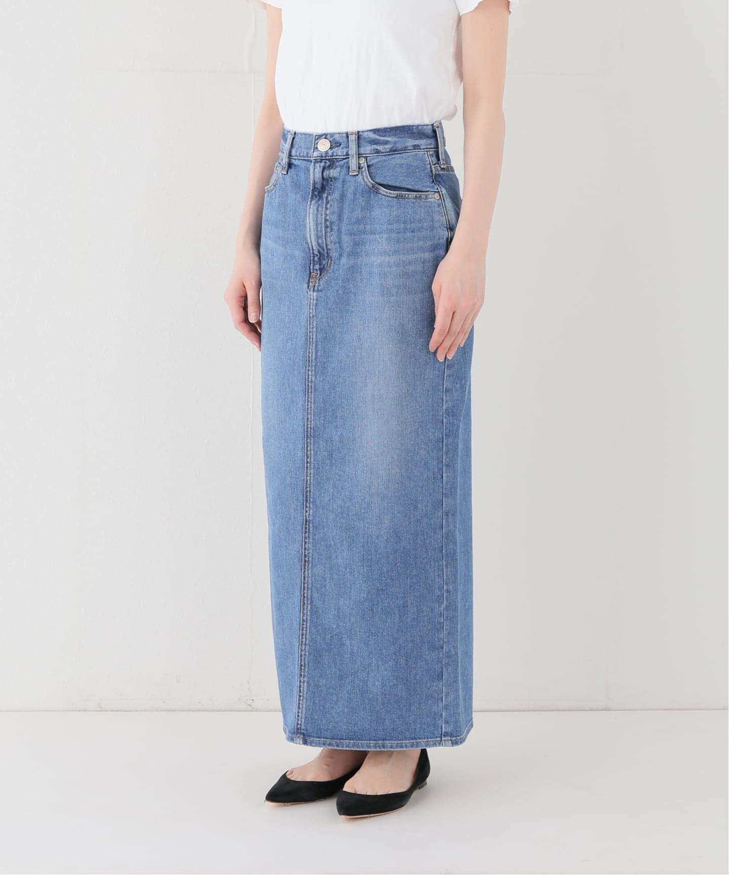 ノーブル　デニムスカート　別注　NEED by heritage RINA 24 追加・NOBLE別注》NEED by heritage/ニードバイ ヘリテージ RINA