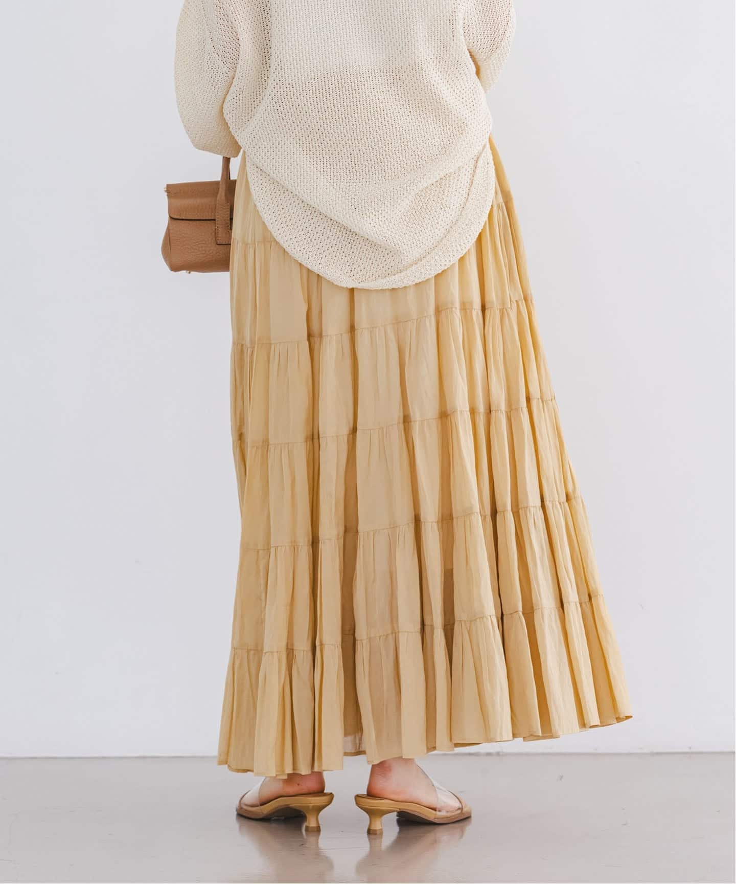 COUTURE D'ADAM/クチュールドアダム SushiVoile Tiered Skirt（ロング