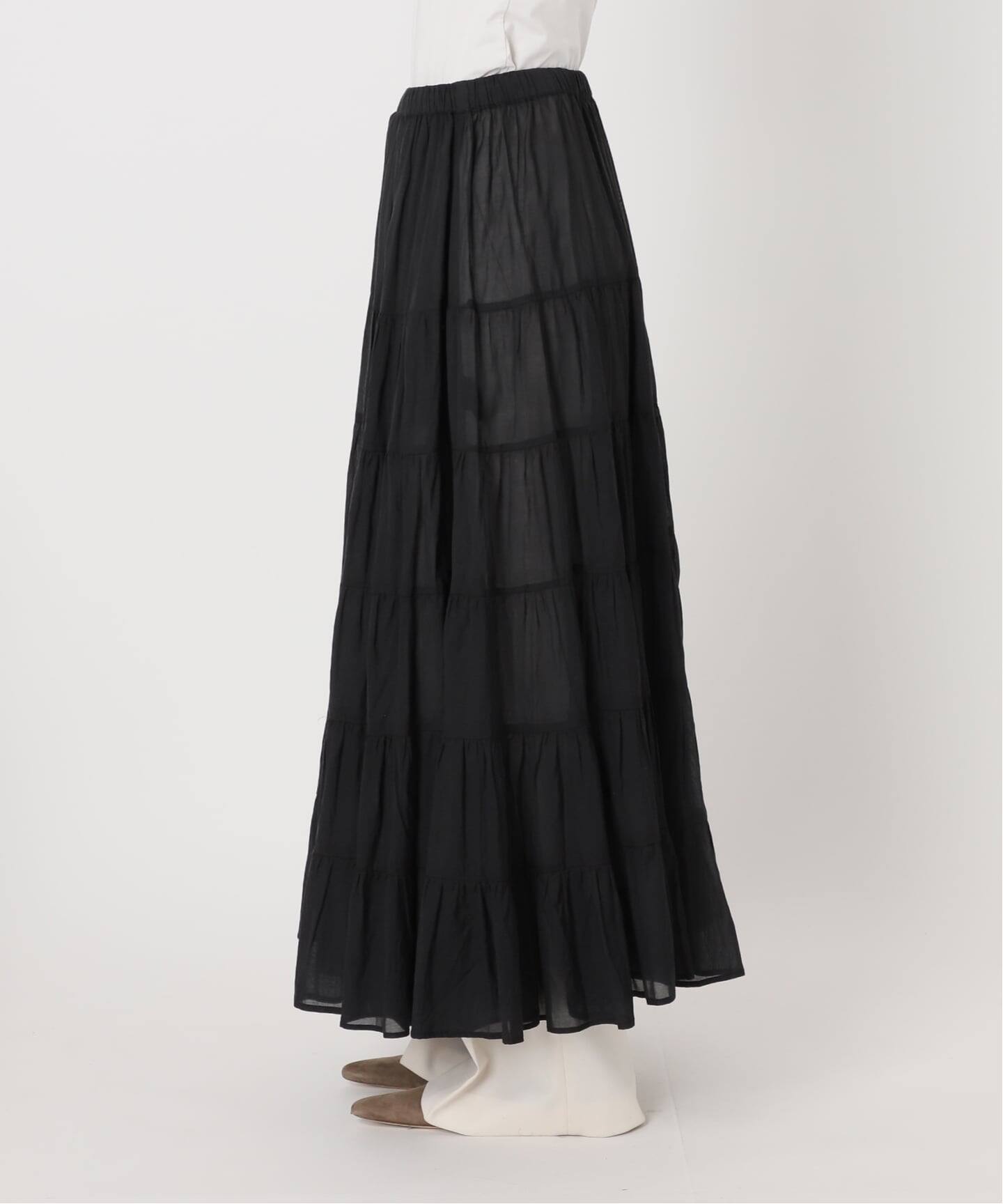COUTURE D'ADAM/クチュールドアダム SushiVoile Tiered Skirt(ロング COUTURE D'ADAM/クチュールドアダム SushiVoile Tiered Skirt(ロング
